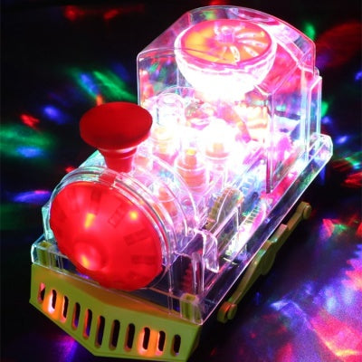 Electric Train Toy For Kids Toddlers Crawling Train With Light Sound Music Early Educational Toys Train Toys For Kids Baby Toys