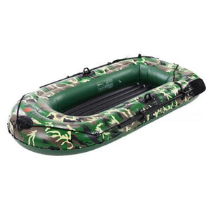 The Inflatable Boat Can Be Folded For Carrying