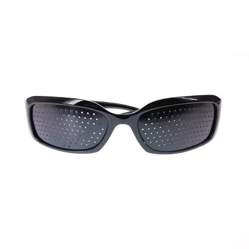 Pinhole Glasses for Vision Correction and Eye Relaxation