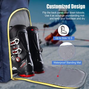 50L Waterproof Ski Boot Backpack With Helmet Gear Compartments 1005010192458813-al