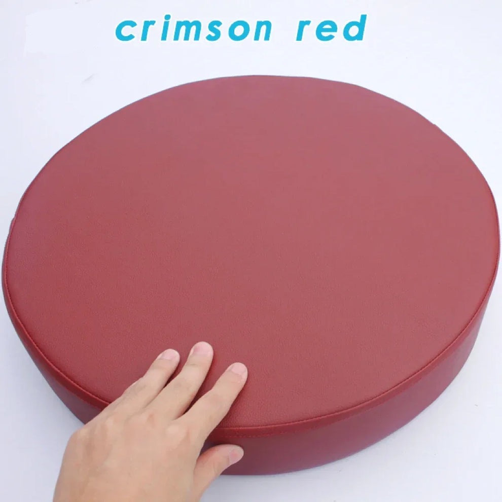 Waterproof Round Leather Cushion Seat Pad