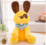 Peek-A-Boo Elephant Plush Toy Children'S Educational Electric
