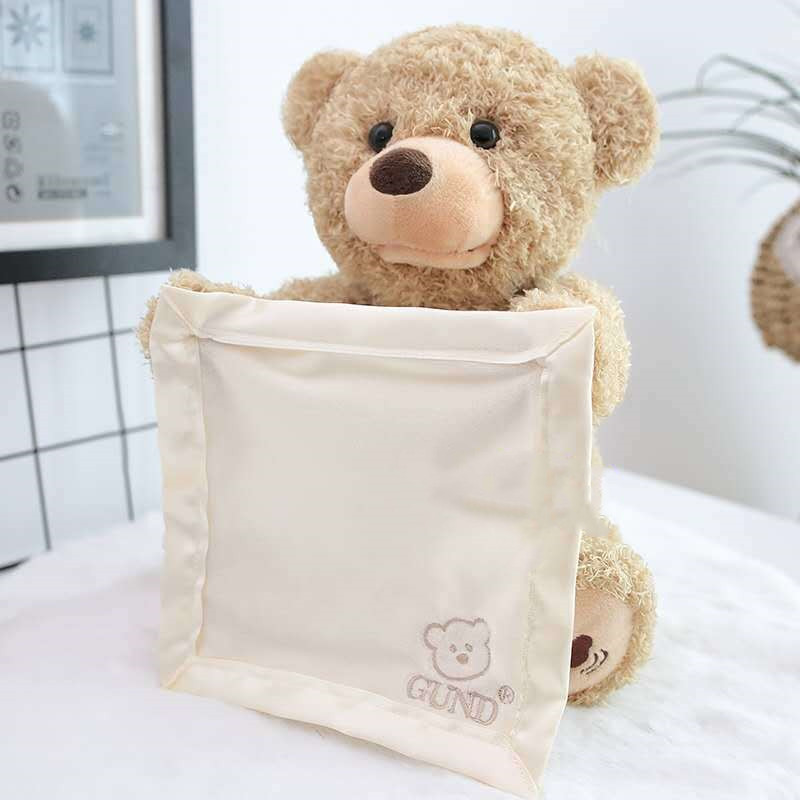 Peek-A-Boo Elephant Plush Toy Children'S Educational Electric