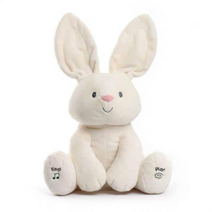 Peek-A-Boo Elephant Plush Toy Children'S Educational Electric