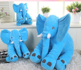 Elephant Stuffed Animal Plush Toy Baby Pillow, Elephant Pillow Baby Comfort Doll