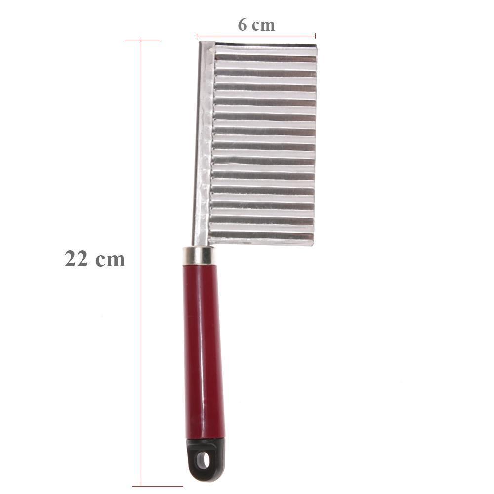 Multifunctional Stainless Steel Crinkle Cutter Knife For Vegetables