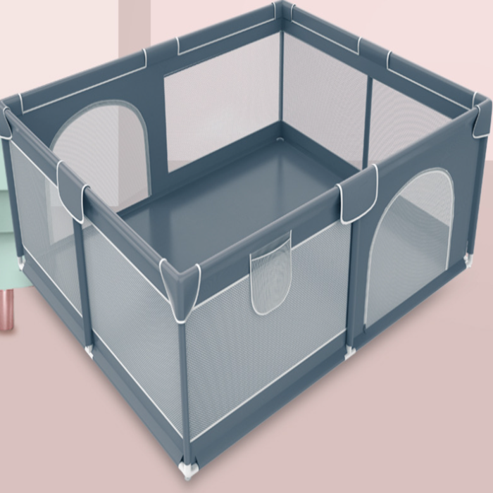 79" Baby Playpen Extra Large Play Yard Indoor Outdoor Kids Activity Center &Gate