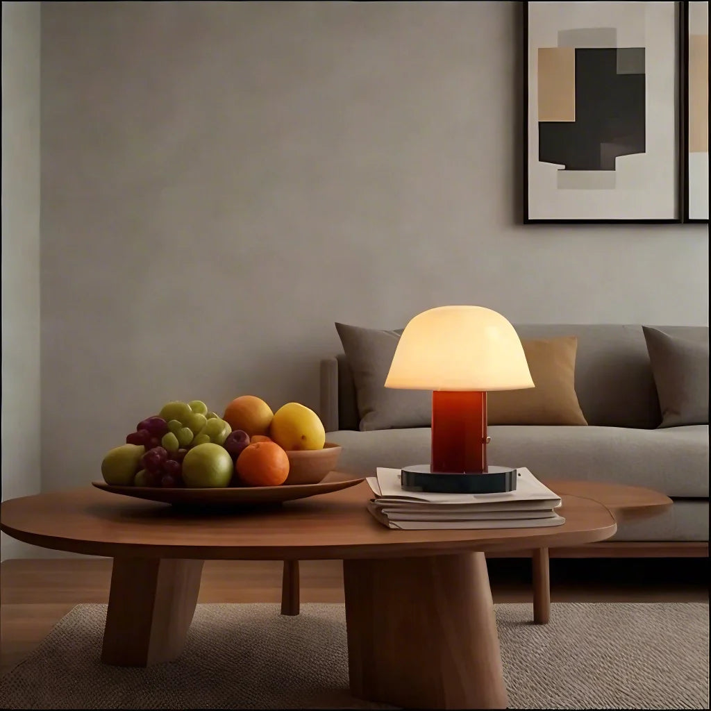 Modern Chic Mushroom Table Lamp