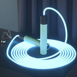 Glowing Skipping Rope - Adjustable Luminous Exercise For Fitness