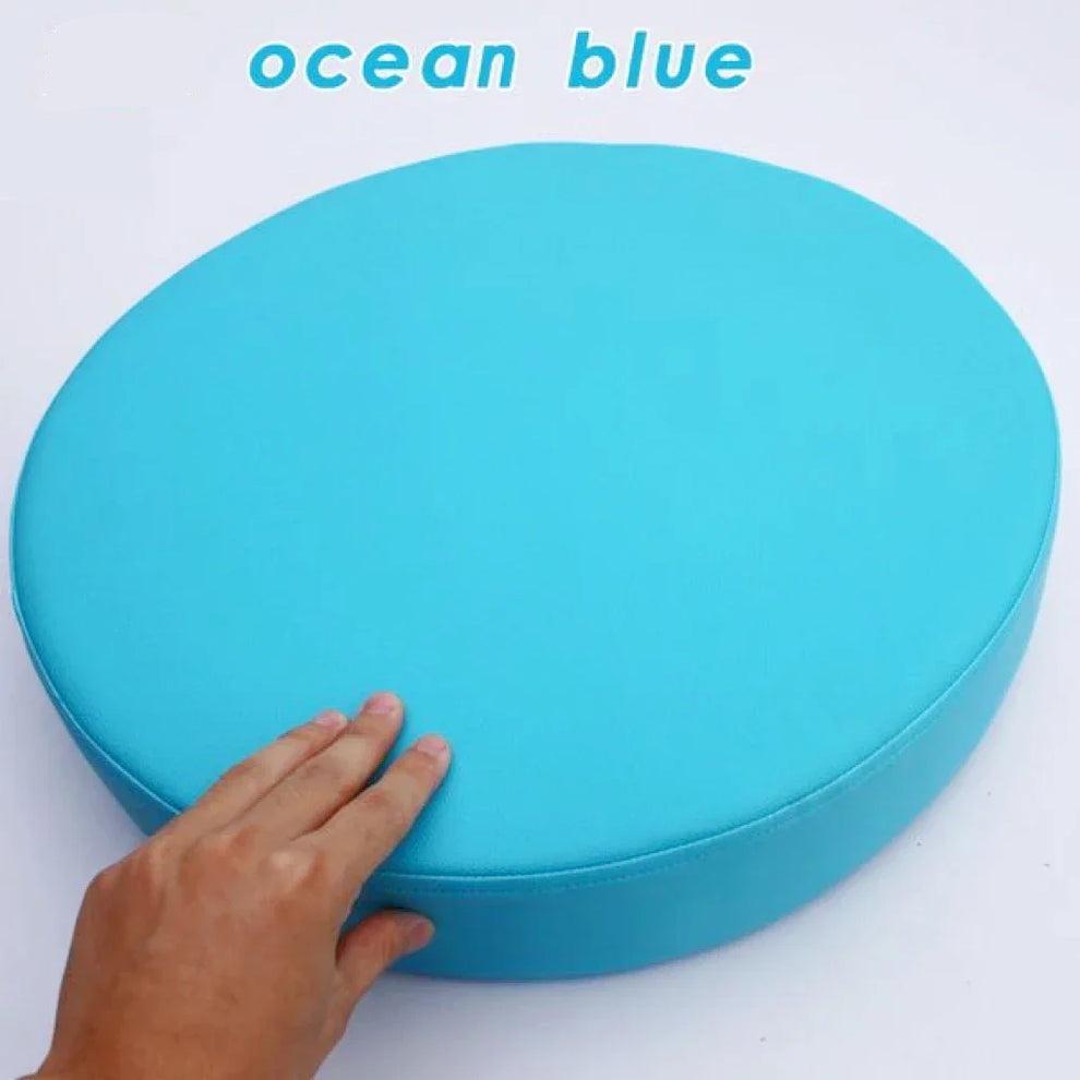 Waterproof Round Leather Cushion Seat Pad