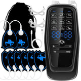 Electric Pulse Massager EMS Muscle Stimulator Portable TENS Unit with USB Rechargeable Design