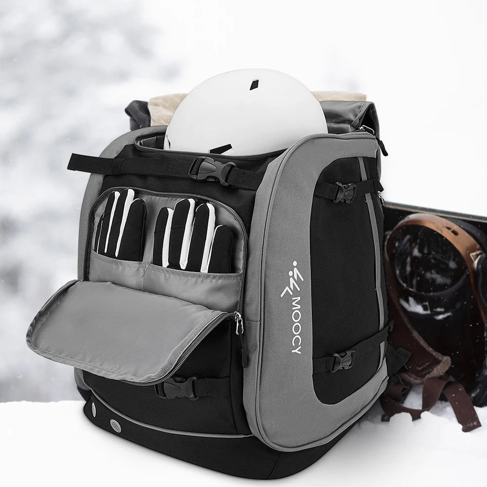 65L Ski Boot Backpack With Helmet Pocket And Adjustable Straps 1005010439239866-al