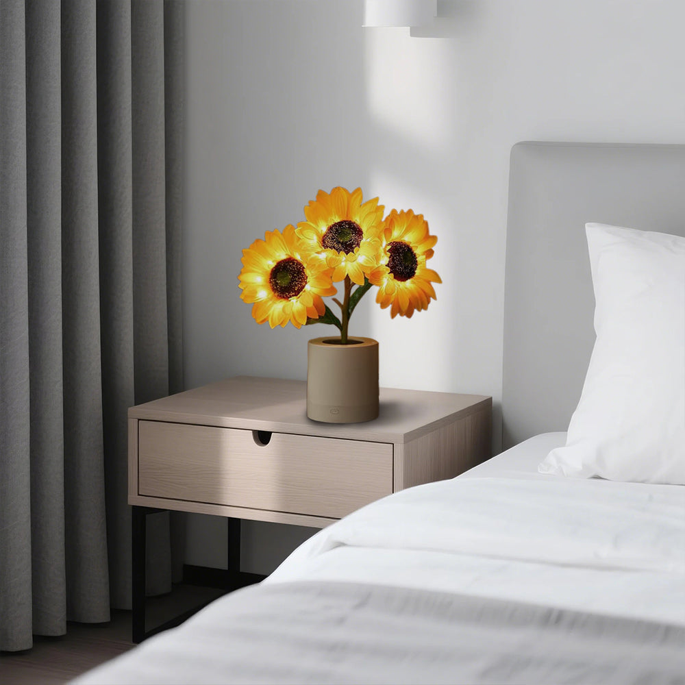 Creative Sunflower Table Lamp