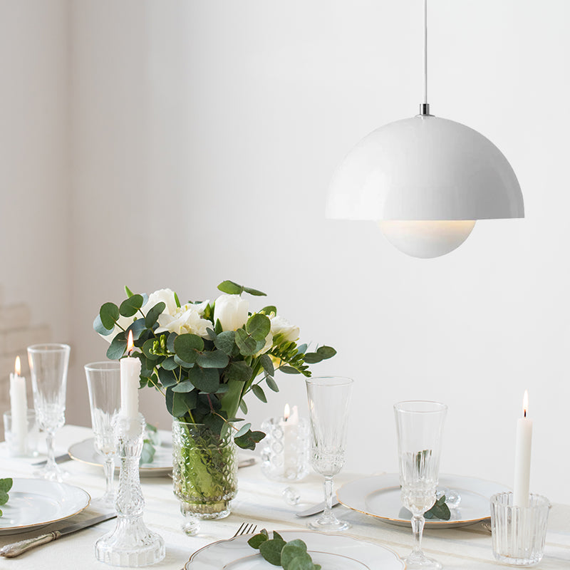 Modern Colorful Round Light Pendant Light