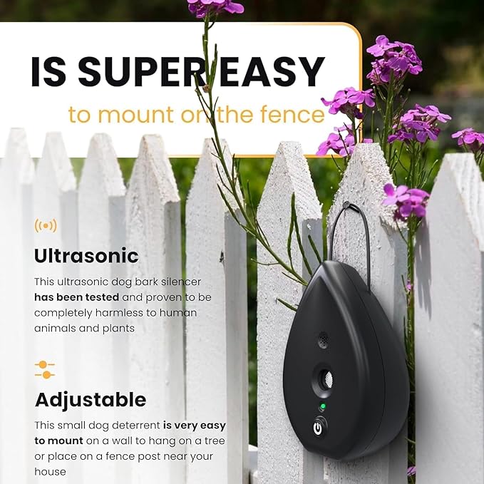 Long-Range Ultrasonic Anti-Barking Device Stopper