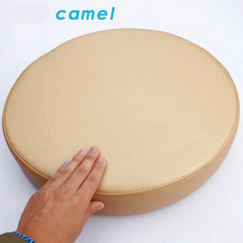 Waterproof Round Leather Cushion Seat Pad