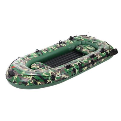 The Inflatable Boat Can Be Folded For Carrying