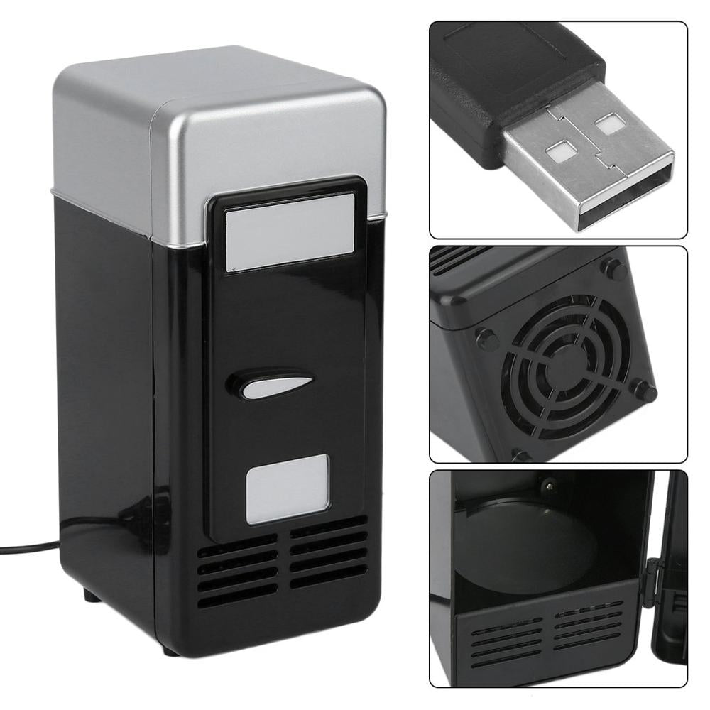 Car Mini Fridge Warmer And Cooler Dual Auto Usb Refrigerator