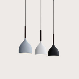 Glarefusion Baking Paint Iron Pendant Light
