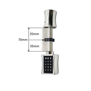 Multi-Functional Biometric Cylinder Smart Door Lock