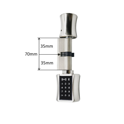 Multi-Functional Biometric Cylinder Smart Door Lock
