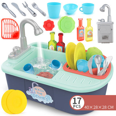 Sink Simulation, Children'S Play Set, Top Learning Toys For Kids