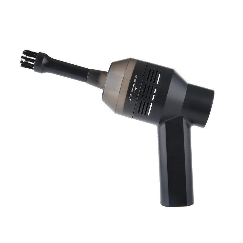 Cordless USB Keyboard Vacuum Cleaner with Brush and Nozzle