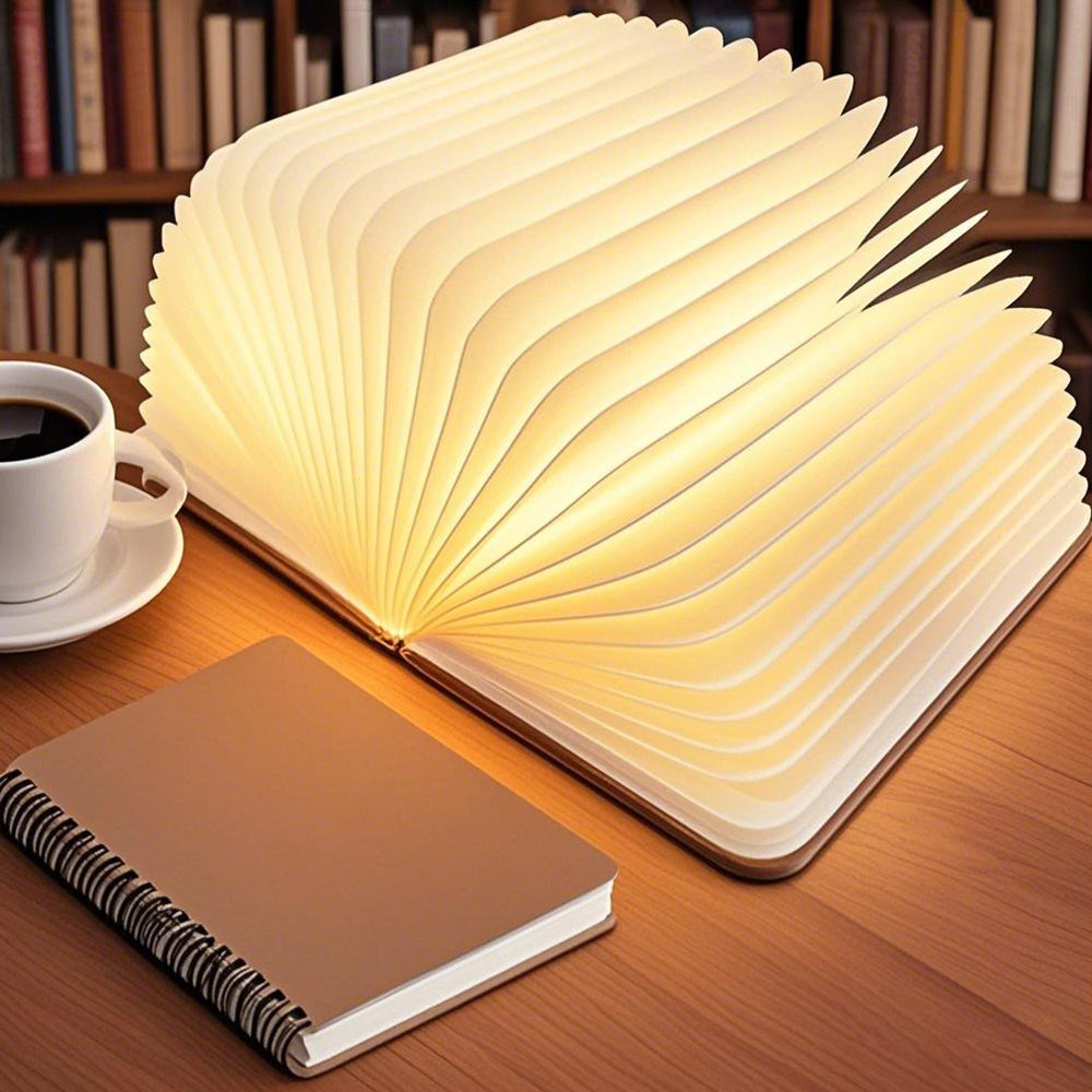 Glarefusion LED 360° Foldable Book Lamp