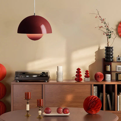 Modern Colorful Round Light Pendant Light