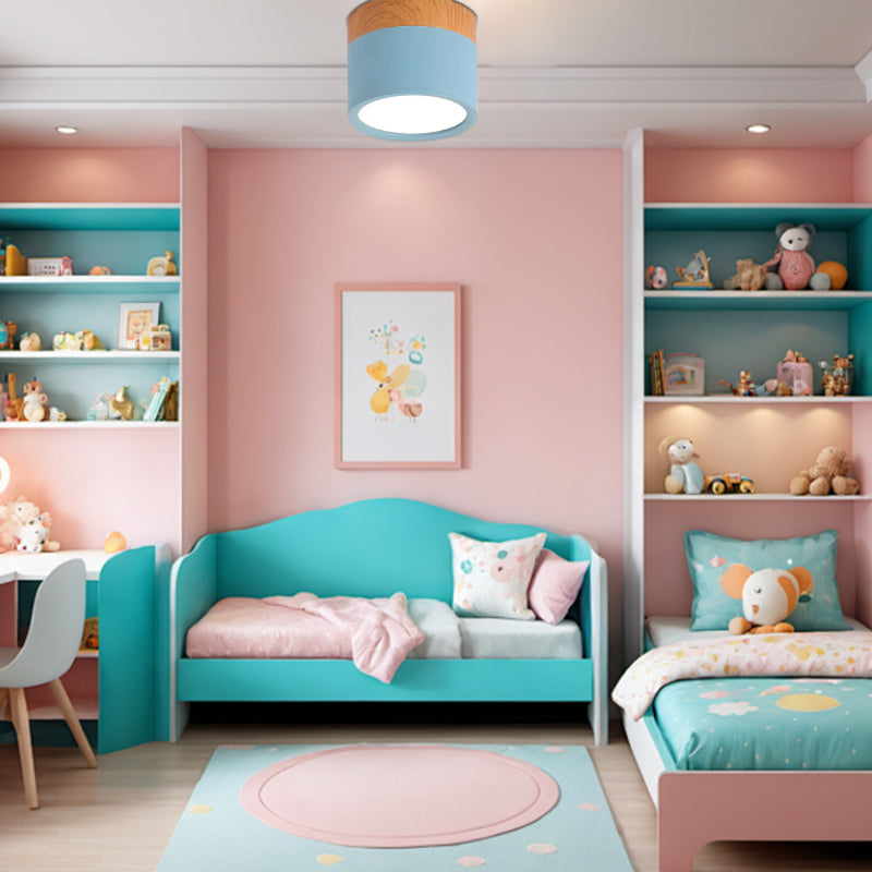 Nordic Simple Cylinder LED Ceiling Light