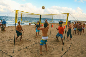 Cross Volleyball Net, Pe Four Sides Standard Volleyball Net