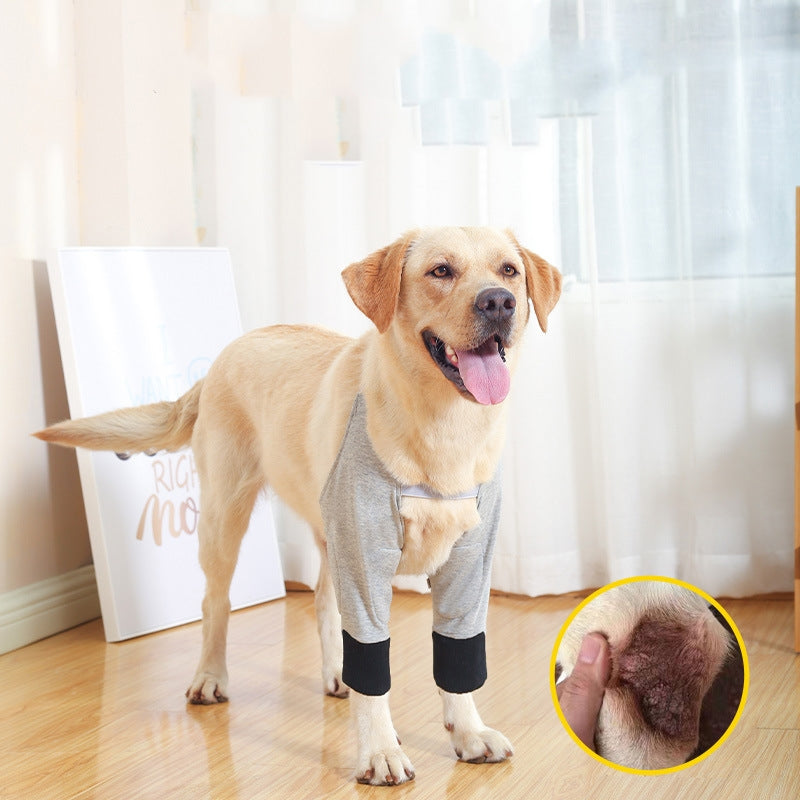Pet Dog Elbow Brace For Pain Relief Soft Shoulder Support Pads