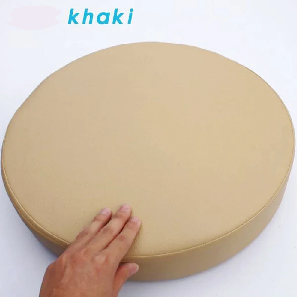 Waterproof Round Leather Cushion Seat Pad
