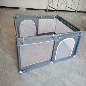 79" Baby Playpen Extra Large Play Yard Indoor Outdoor Kids Activity Center &Gate
