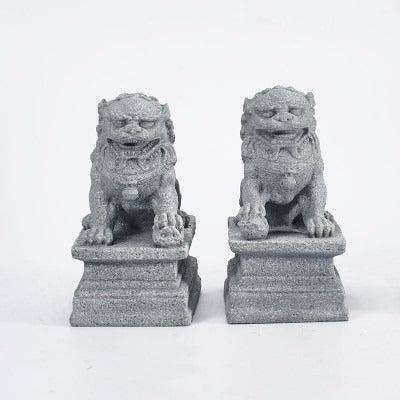 Dog Statues For Prosperity And Protection