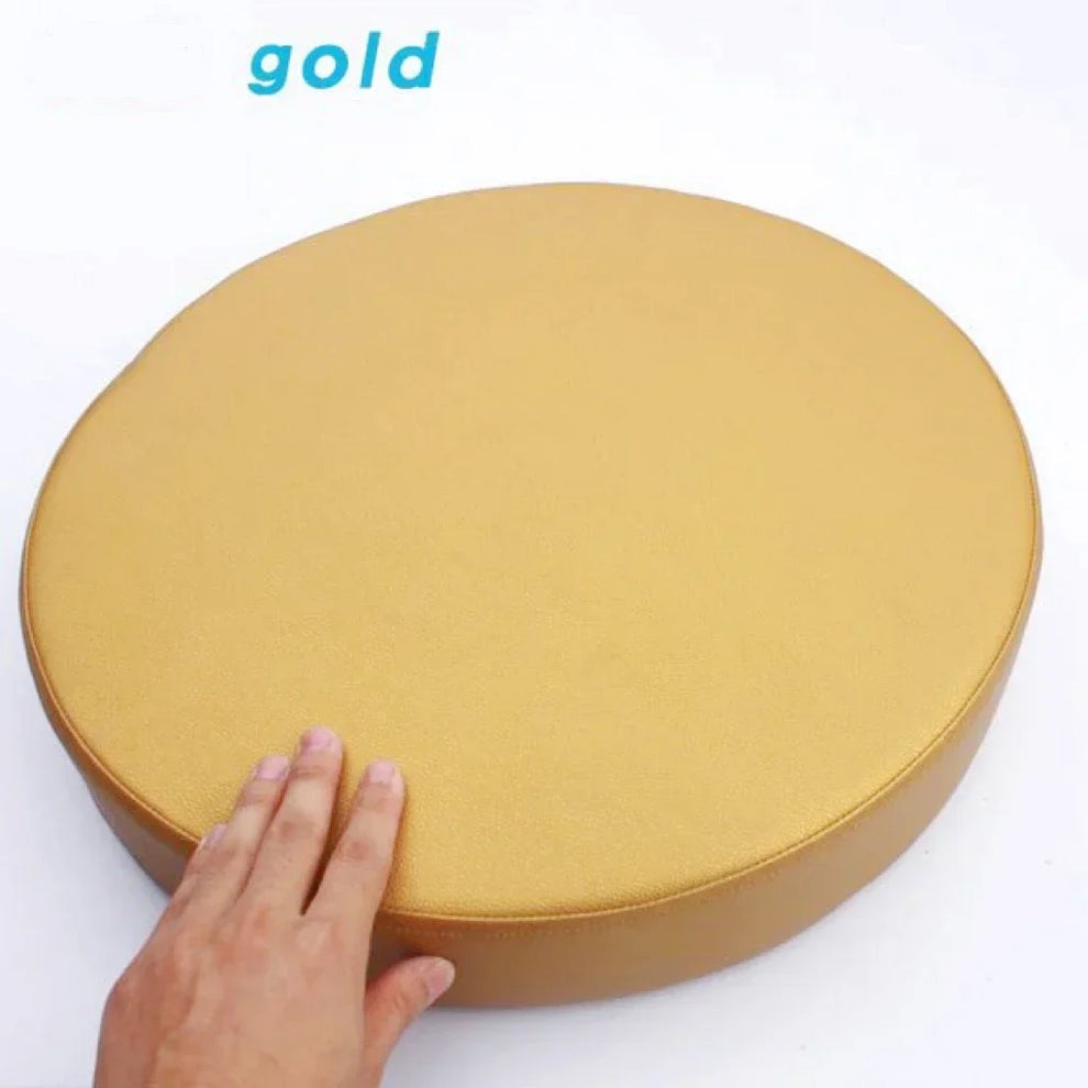 Waterproof Round Leather Cushion Seat Pad