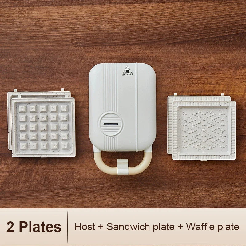 10-In-1 Electric Waffle Maker And Sandwich Grill