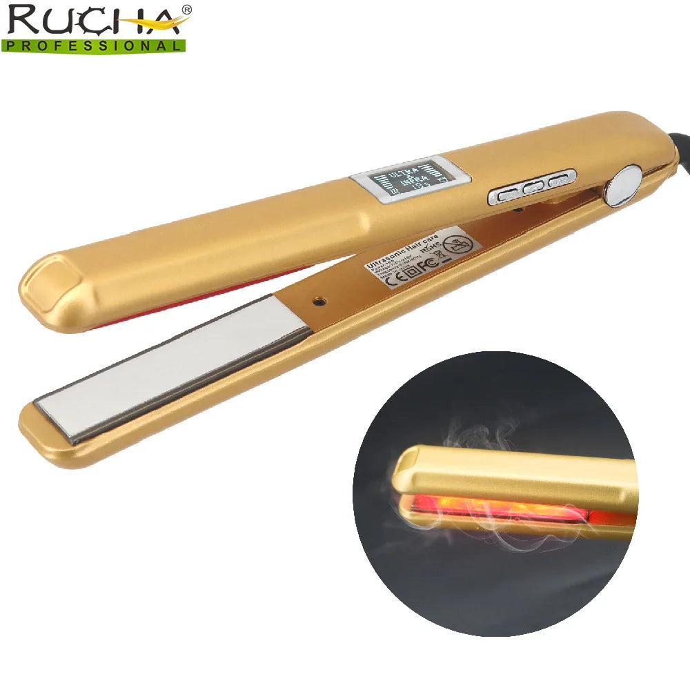 Infrared Ultrasonic Cold Hair Care Iron for Damage Repair