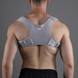 Adjustable Back Posture Corrector Brace For Shoulder And Spine Support 1005010346227230-Black-XXL