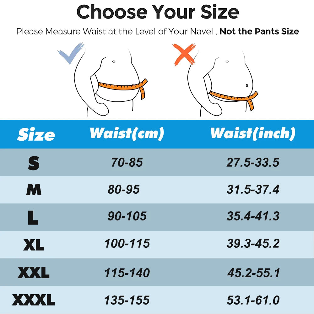 Adjustable Lumbar Support Belt With Removable Pad And Mesh Comfort 1005008098602910-3XL