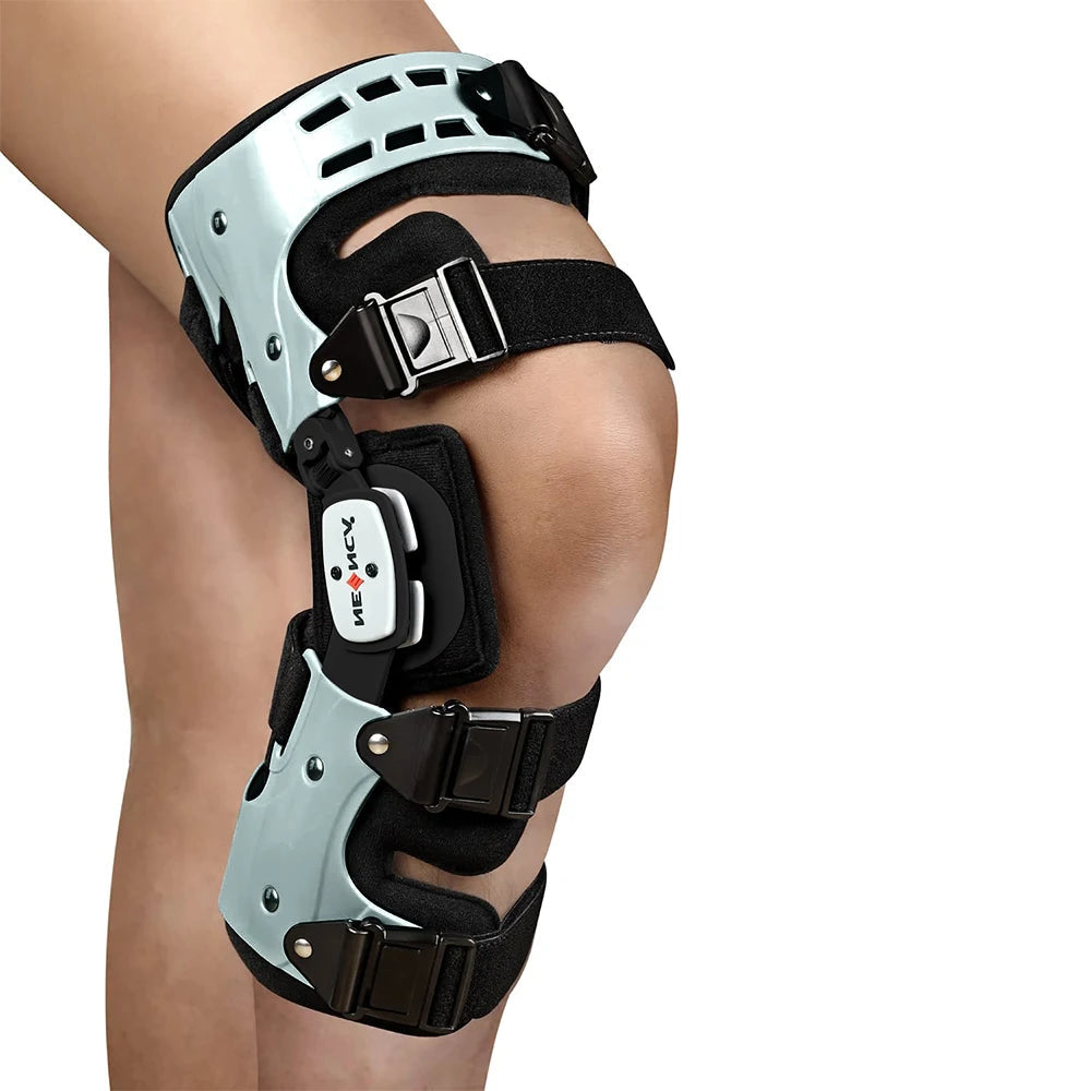 Adjustable Rom Knee Brace For Arthritis Pain And Post Surgical Support 1005006426001918-Left leg