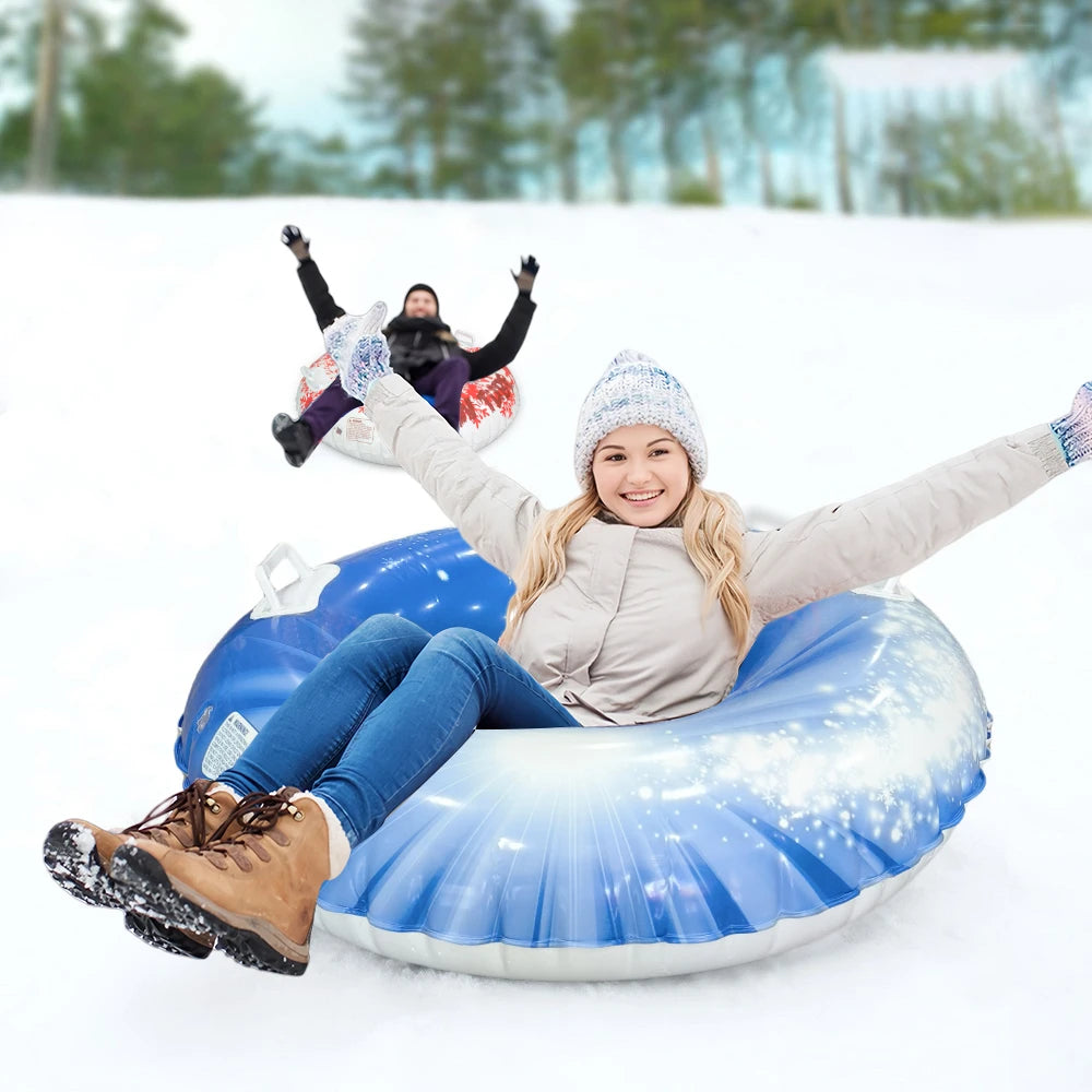 Adult Inflatable Snow Tube With Handles And Hard Bottom Sled 1005010063767990-al
