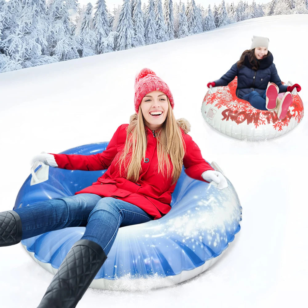 Adult Inflatable Snow Tube With Handles And Hard Bottom Sled 1005010063767990-al