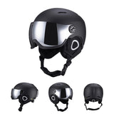 Adult Ski And Skate Helmet With Goggles Abs Eps Warm Liner 1005008093000864-PRAN-S-51-54cm