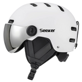 Adult Ski Helmet With Goggles Abs Shell Eps Liner Adjustable Fit 1005008148980018-Light Pink-L(59-61CM)