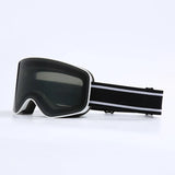 Adult Ski Snowboard Goggles Uv400 Mirror Lens Double Anti Fog Cylindrical 1005007476624683-D