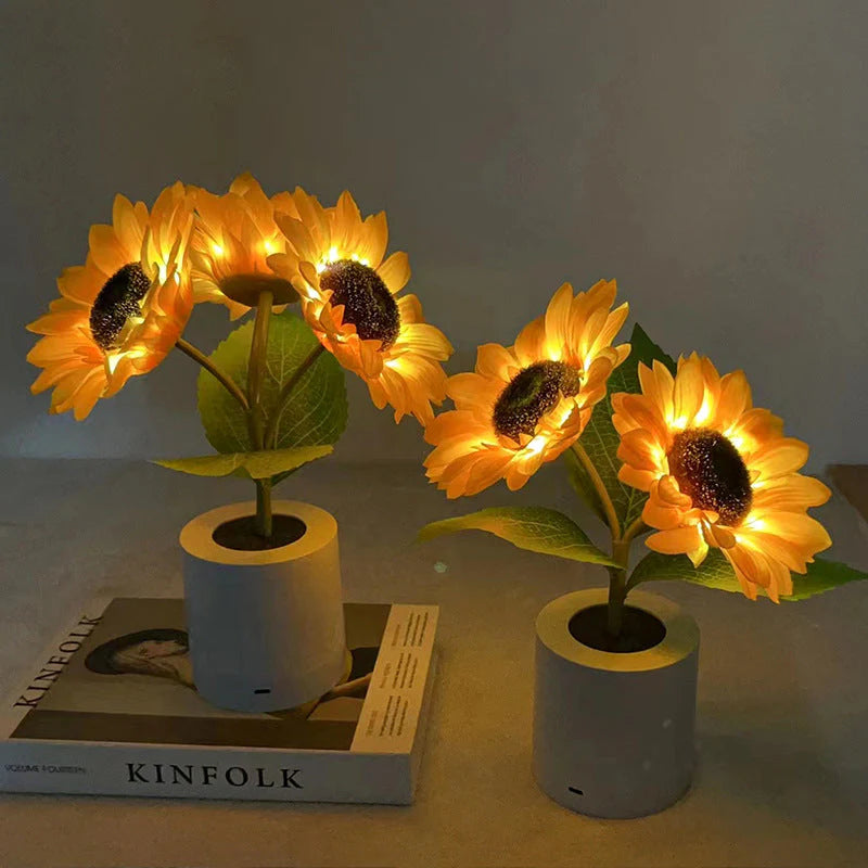 Creative Sunflower Table Lamp