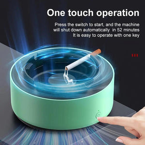 Air Purifier Intelligent Ashtray Smokeless Ashtray For Workplace Car Outdoor