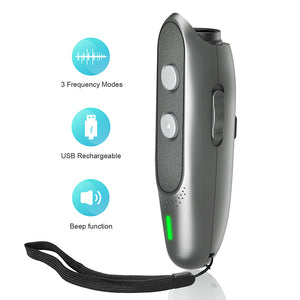 Rechargeable High-Power Ultrasonic Dog Bark Deterrent