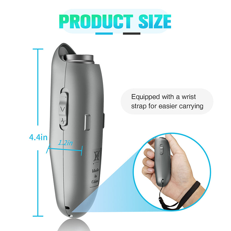 Rechargeable High-Power Ultrasonic Dog Bark Deterrent